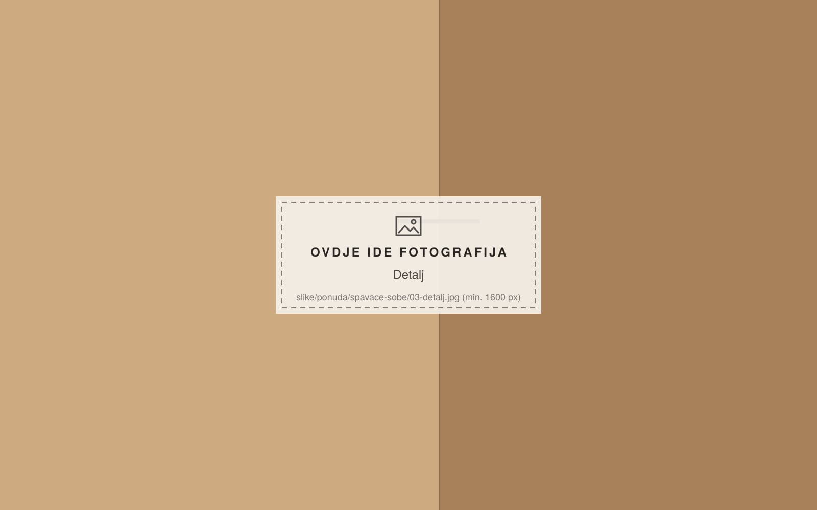 Spavaće sobe, detalj materijala, Okvir Studio