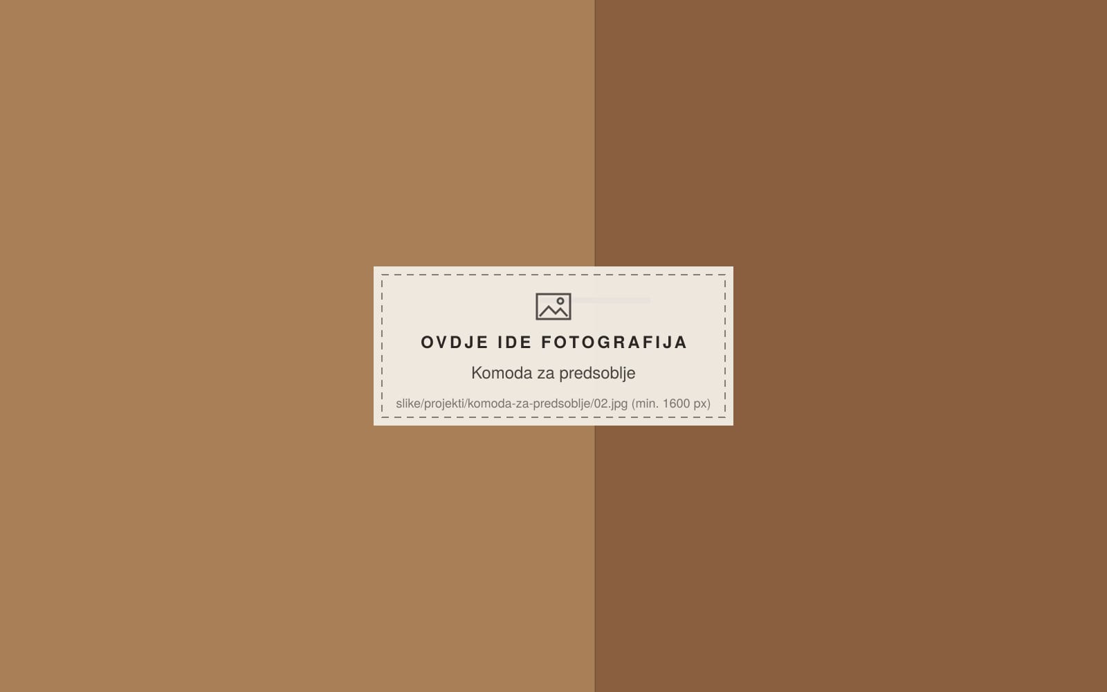 Komoda za predsoblje, fotografija 2, Okvir Studio