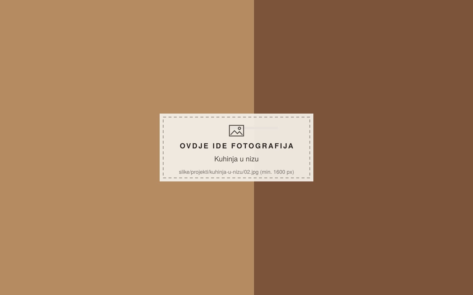 Kuhinja u nizu, fotografija 2, Okvir Studio
