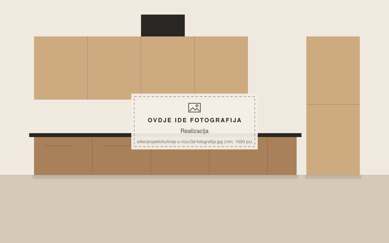 3D vizualizacija i fotografija realizovanog prostora, Okvir Studio